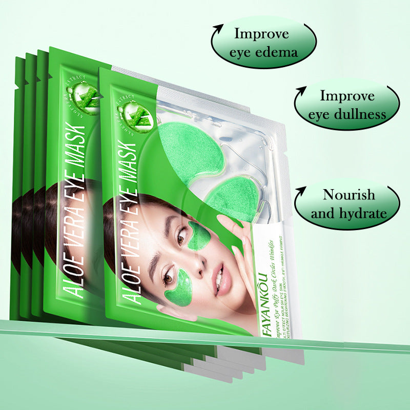 Aloe Vera Multi-effect Firming and Nourishing Eye Mask, Moisturizing Eye Mask