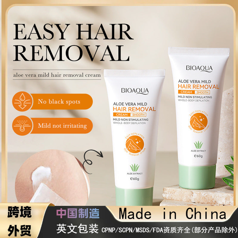 Aloe Vera Gentle Hair Removal Cream Hair Removal No Hair Removal Hair Removal Cream Skin Care Products