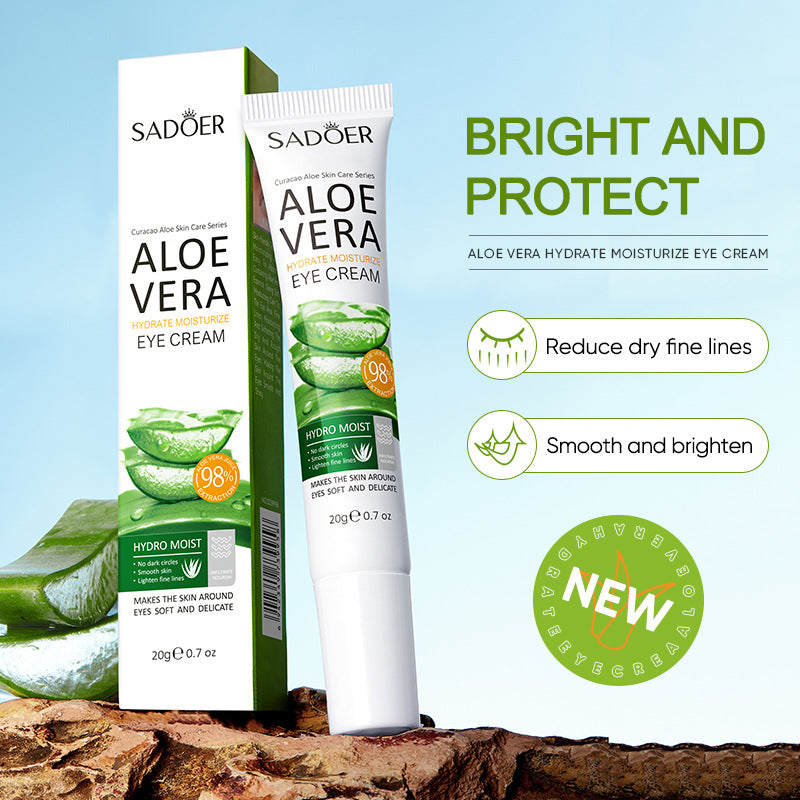 Aloe Vera Hydrating Softening Eye Cream Essence Moisturizing Hydrating Lifting Eye Cream