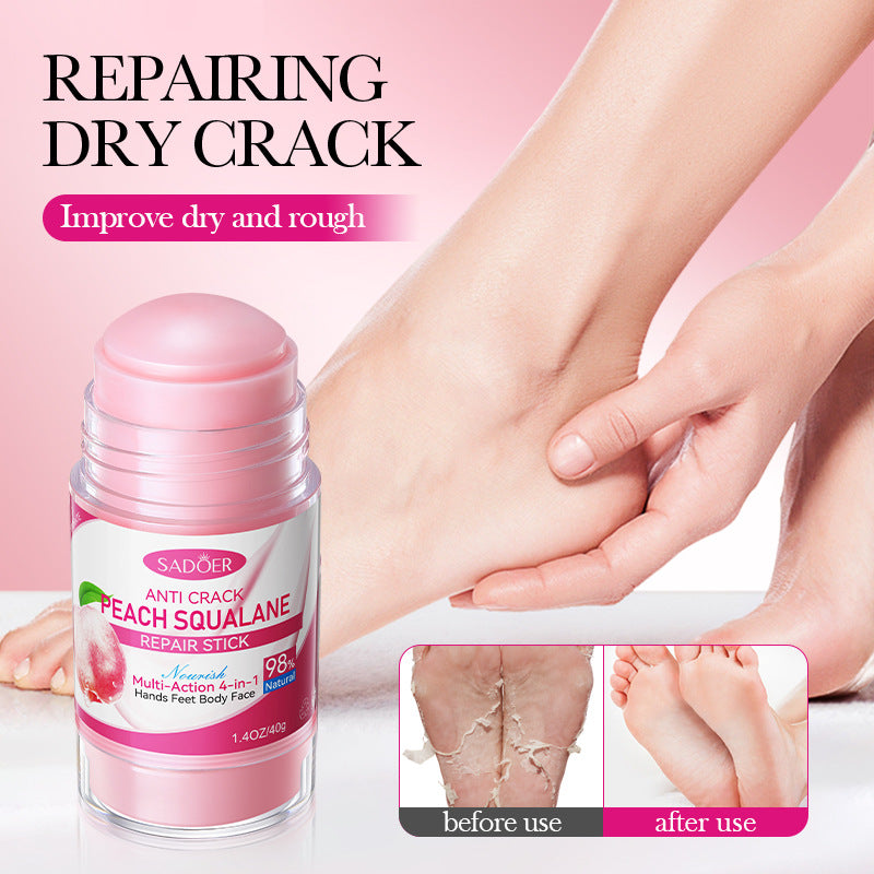 Anti-cracking Squalane Peach Stick Anti-cracking Foot Cream
