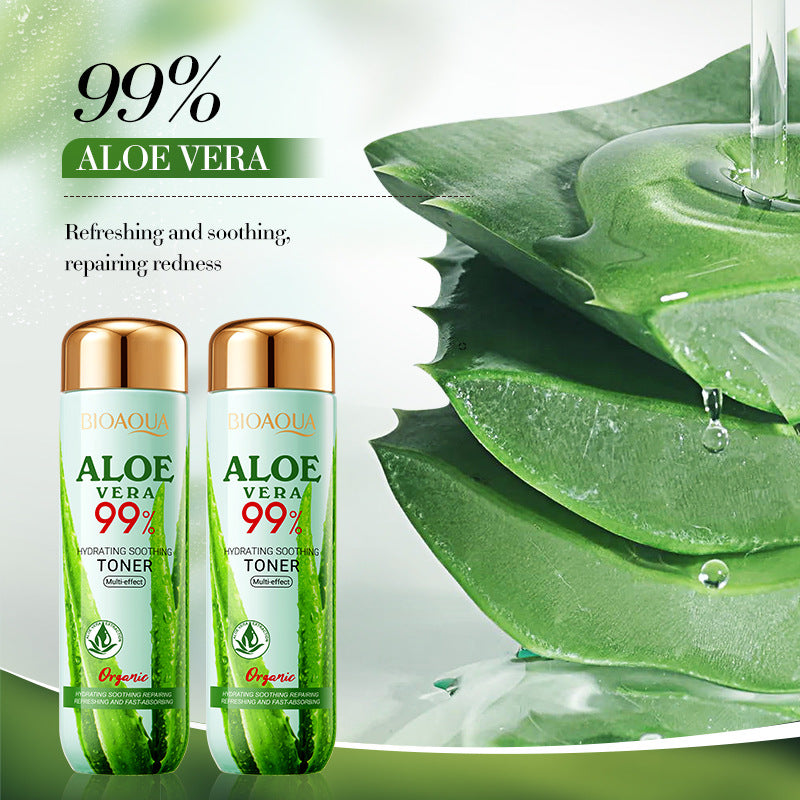 Aloe Vera Hydrating Soothing Toner, Firming Skin Moisturizer