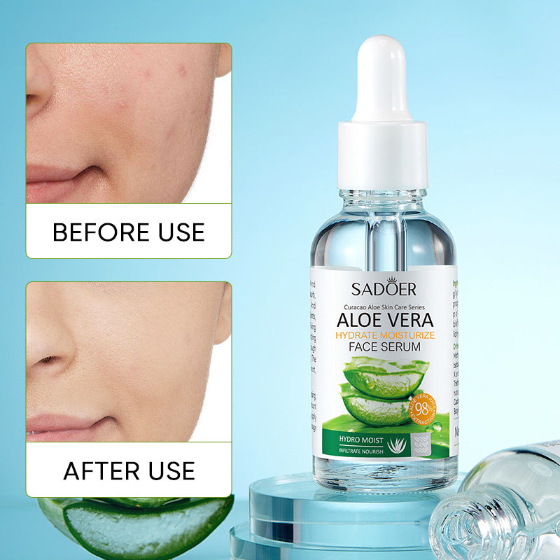 Aloe Vera Hydrating and Moisturizing Serum Skin Rejuvenating and Moisturizing Facial Serum Hydrating