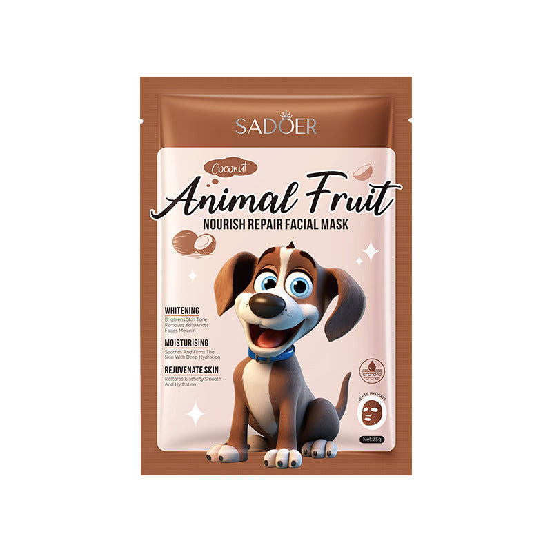 Animal Series Hydrating, Moisturizing, Nourishing and Repairing Fruit Mask,