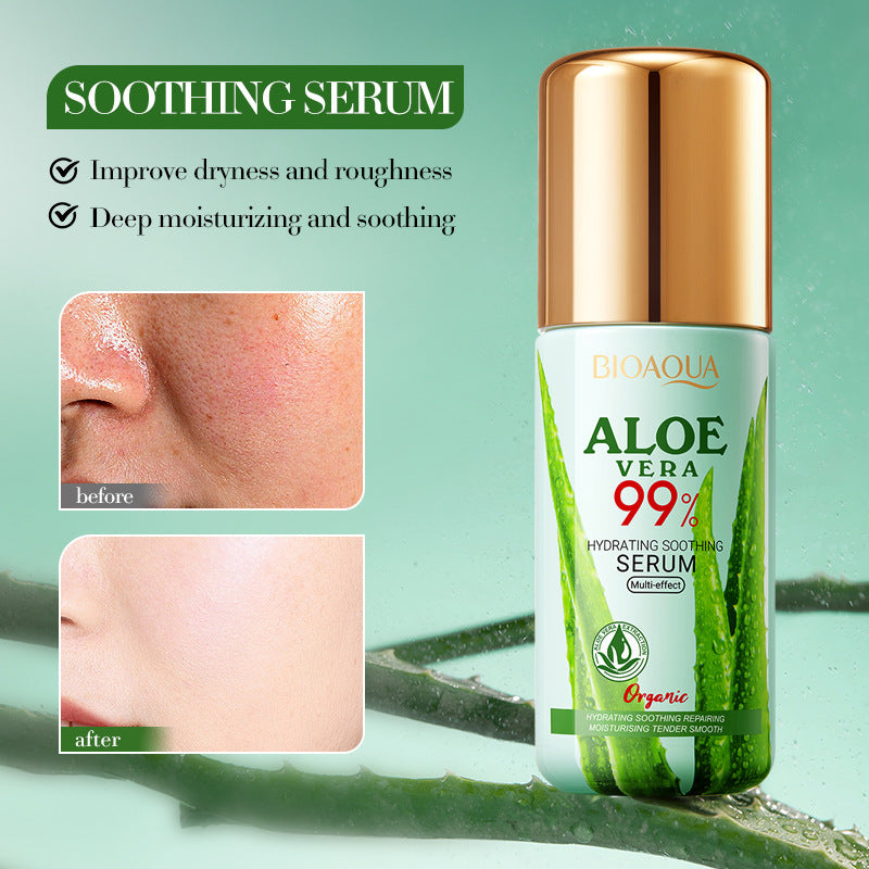 Aloe Vera Hydrating Soothing Serum, Hydrating Moisturizing Moisturizing Essence