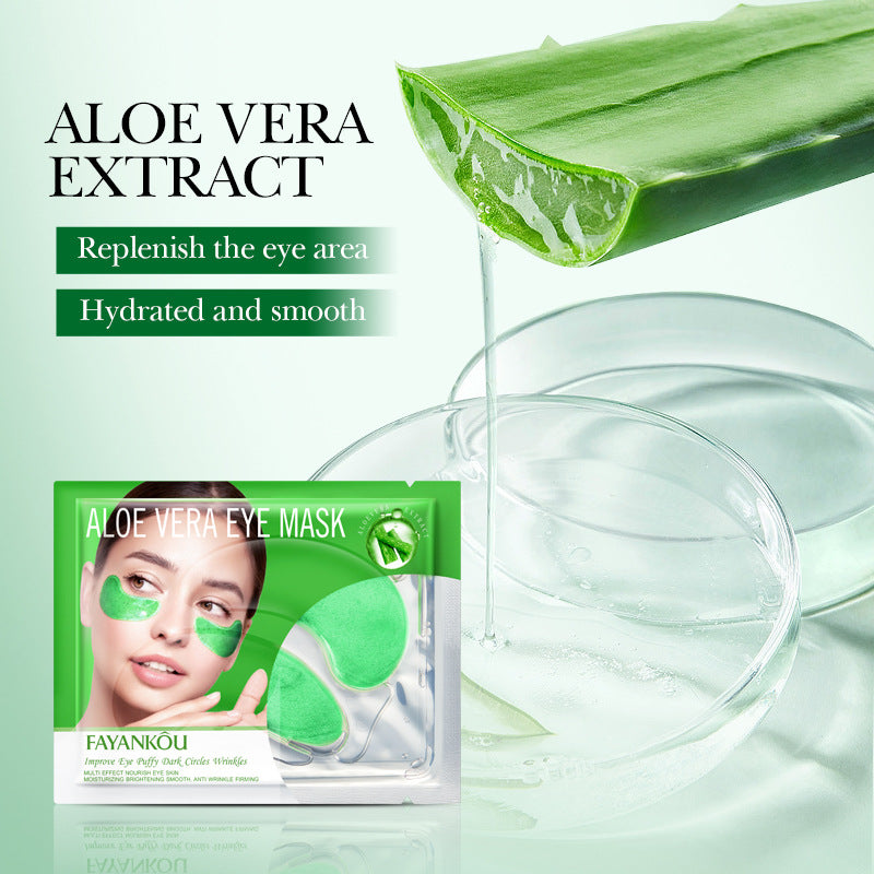 Aloe Vera Multi-effect Firming and Nourishing Eye Mask, Moisturizing Eye Mask