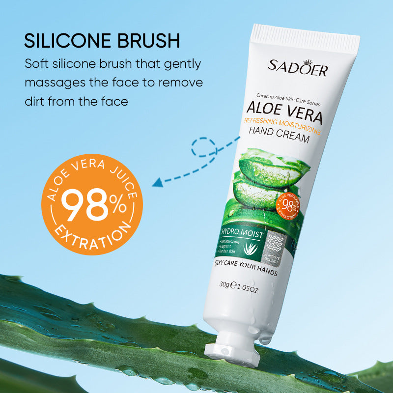 Aloe Vera Refreshing Moisturizing Hand Cream, Moisturizing and Anti-drying and Cracking, Hand Cream Small Sticks