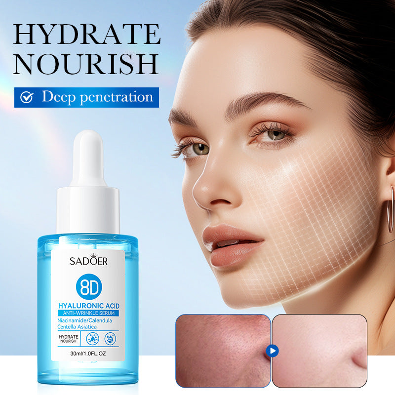8D Hyaluronic Acid Anti-Wrinkle Nourishing Serum Care Moisturizing Serum