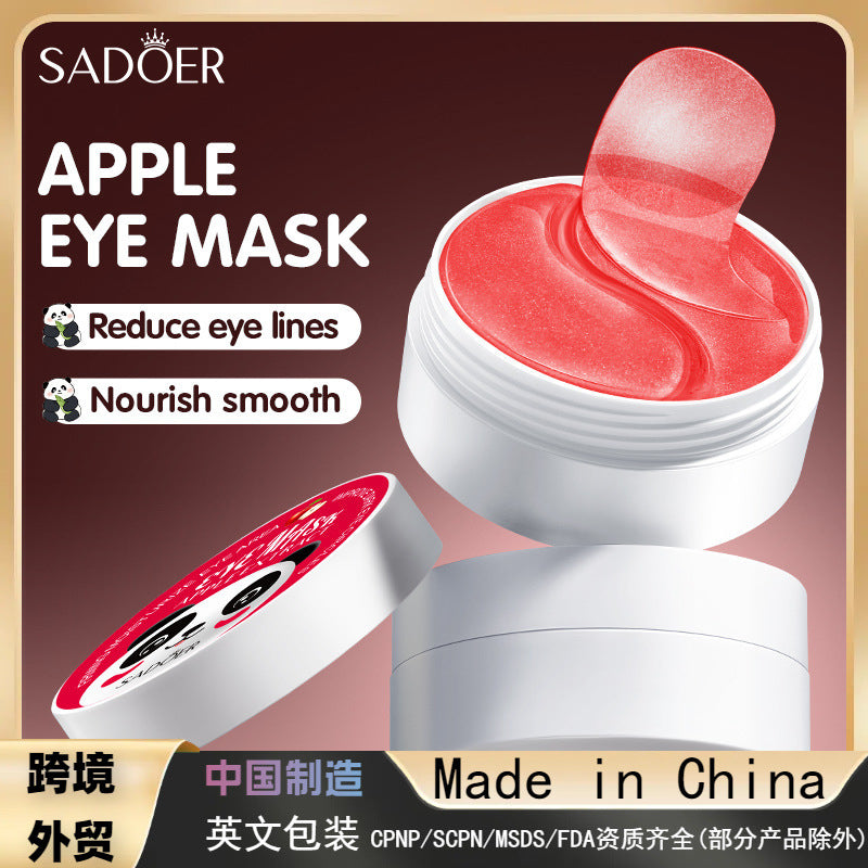 Apple Extract Firming Moisturizing Eye Mask, Care Eye Mask Patch