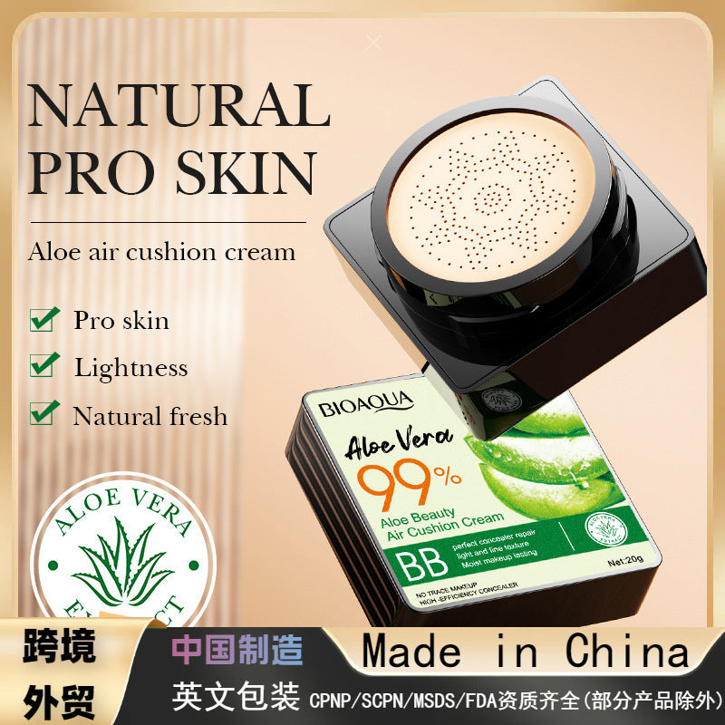 Aloe Vera Beauty Air Cushion Bb Cream, Not Easy To Card Powder Isolation Concealer Mushroom Air Cushion