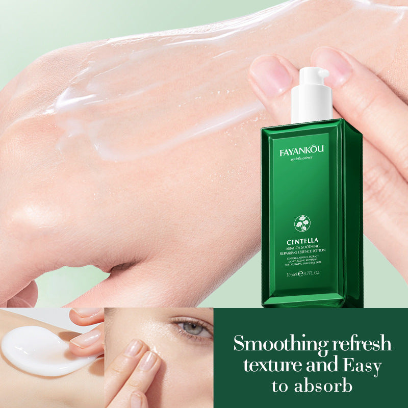 All English FAYANKOU Centella Soothing Repair Serum, Hydrating and Moisturizing Water Milk