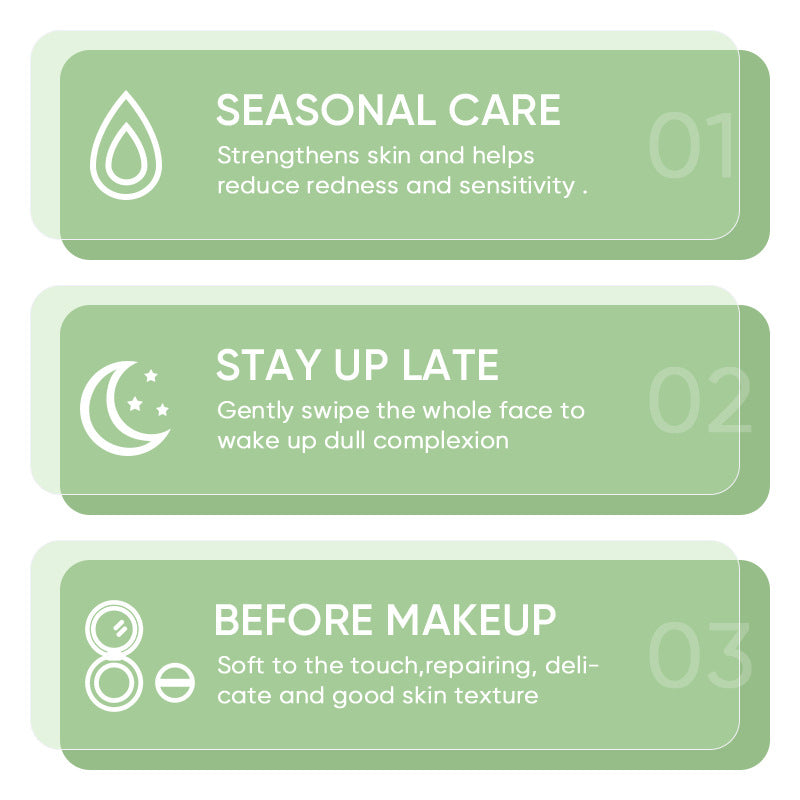 Aloe Vera Good Night Frozen Film, Moisturizing Oil Control and Moisturizing Sleep Mask, Refreshing and Hydrating Face