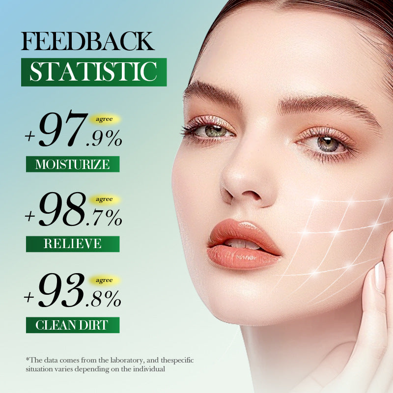 Aloe Travel Three-piece Facial Cleanser Aloe Vera Gel Toner Moisturizing