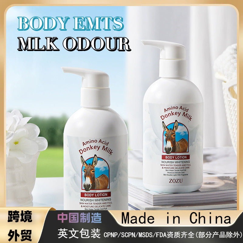 Amino Acid Donkey Milk Body Lotion Moisturizing Firming Brightening Skin Tone Body Lotion