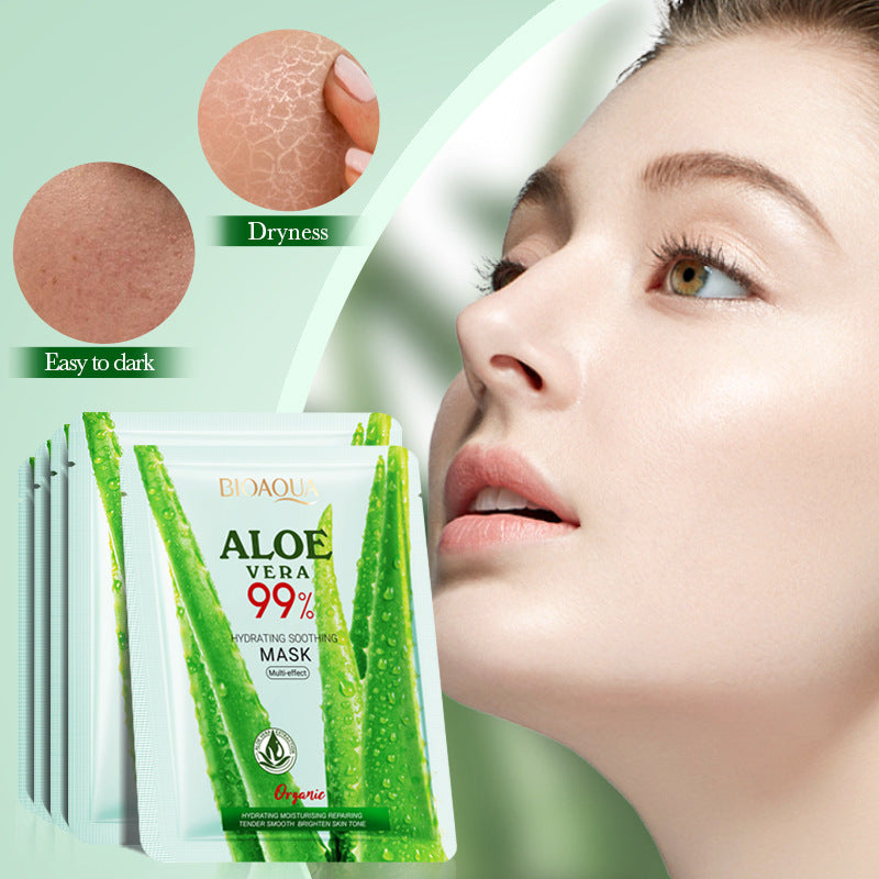 Aloe Vera Moisturizing and Soothing Mask, Moisturizing and Hydrating Mask