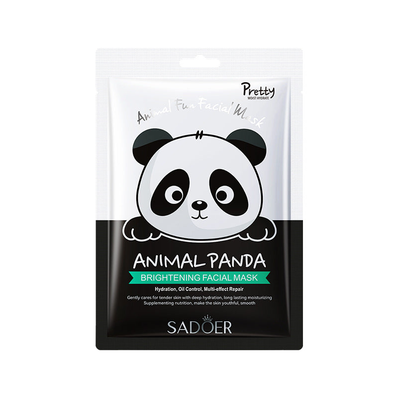 Animal Panda Pattern Brightening Mask, Moisturizing Skin Mask  Wholesale