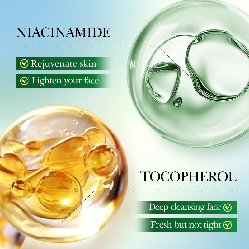 Aloe travel three-piece facial cleanser aloe vera gel toner moisturizing