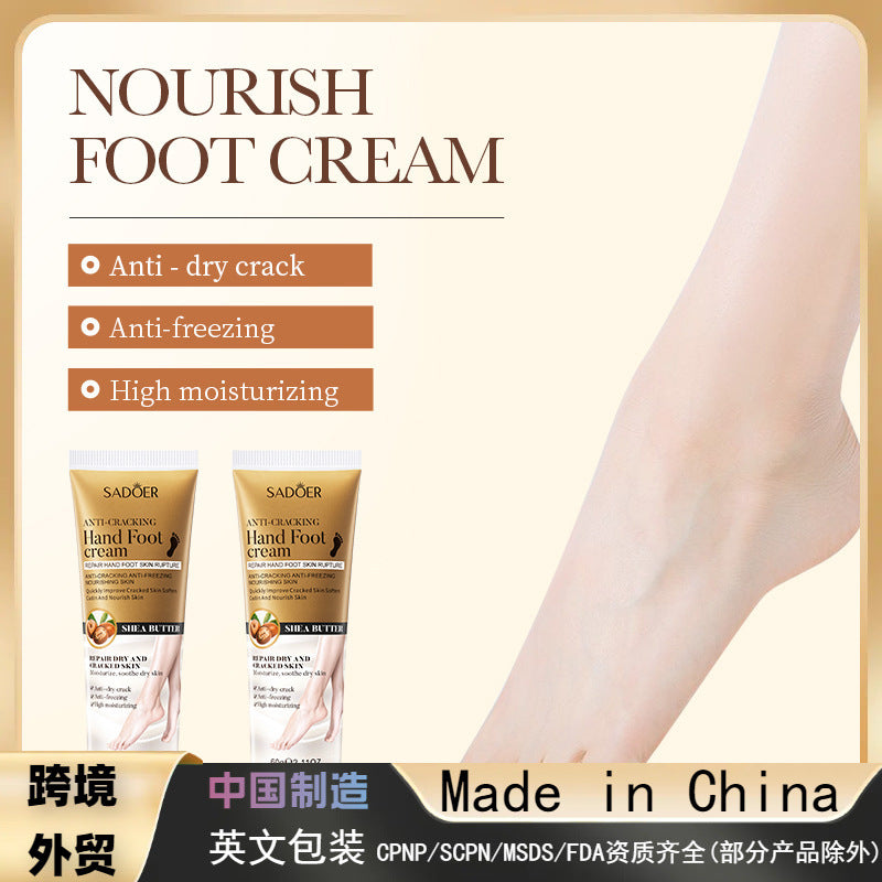 Anti-dry and Cracked Hand and Foot Cream, Hydrating, Moisturizing and Moisturizing Autumn and Winter Hand Cream