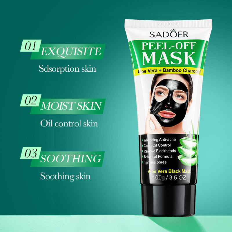 Aloe Vera Blackhead Removal Cleansing Tear Mask, Blackhead Removal