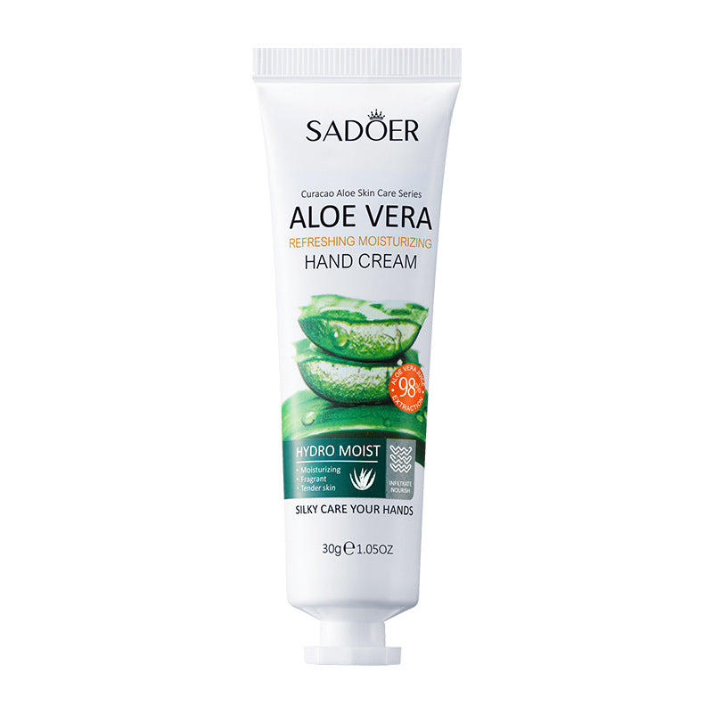 Aloe Vera Refreshing Moisturizing Hand Cream, Moisturizing and Anti-drying and Cracking, Hand Cream Small Sticks