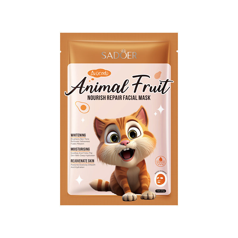 Animal Series Hydrating, Moisturizing, Nourishing and Repairing Fruit Mask,