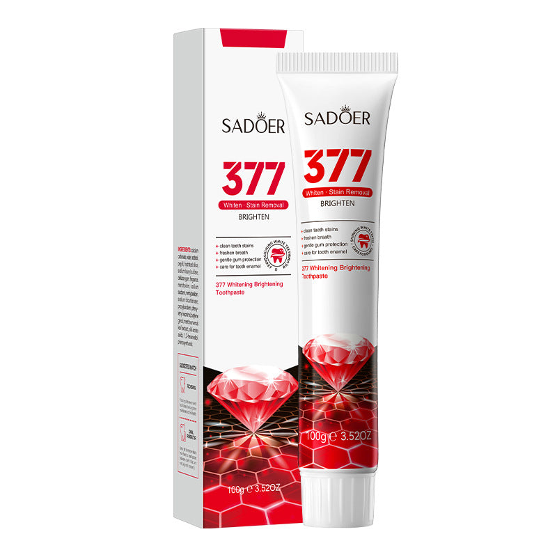 377 Star Diamond Brightening White Toothpaste, Deep Cleansing Teeth Toothpaste  Wholesale