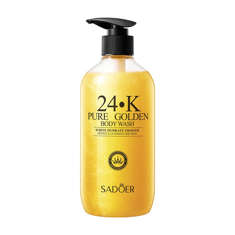 24K Gold Body Wash, Deep Cleansing and Nourishing Skin Body Wash