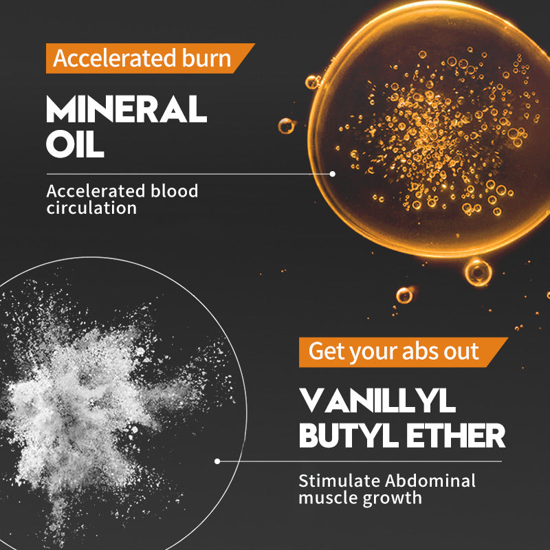 Abdominal shaping heating cream, beauty salon waist and abdomen weight loss heating men's slimming cream