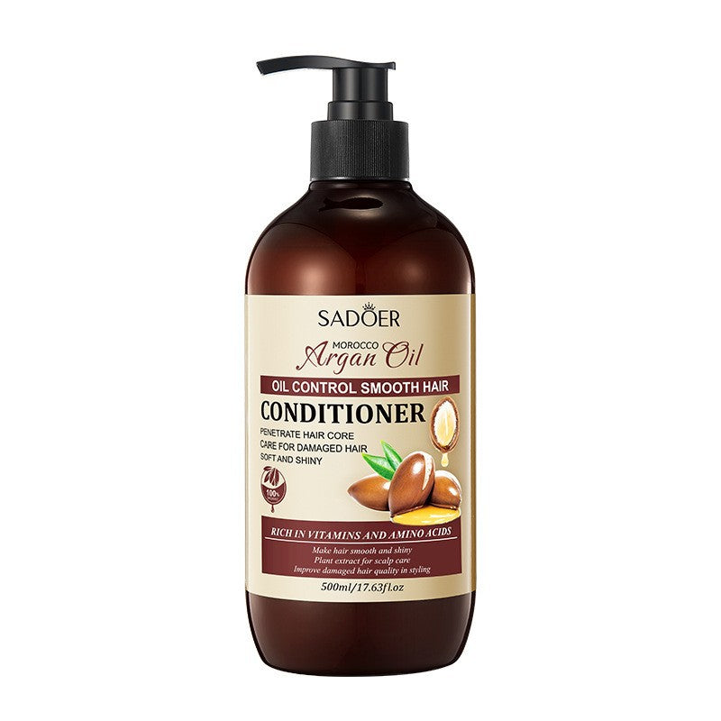 Argan Oil Fluffy Cleansing Anti-Dandruff Shampoo Refreshing Softening Shampoo