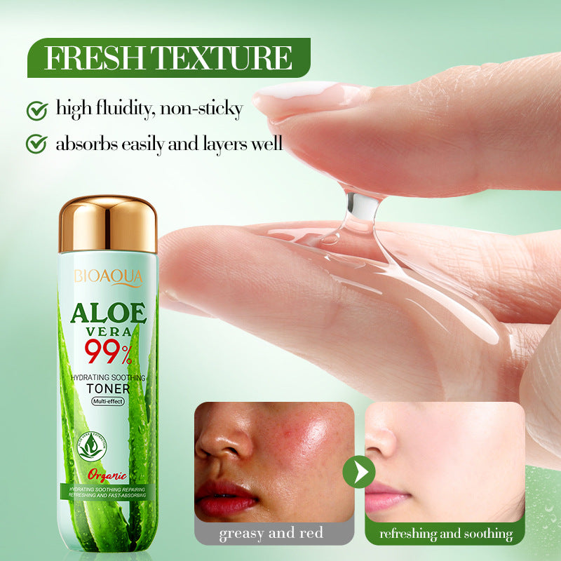 Aloe Vera Hydrating Soothing Toner, Firming Skin Moisturizer