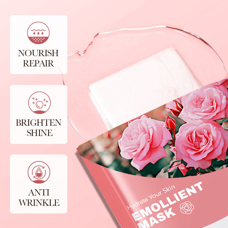 All English FAYANKOU Plant Mask Hydrating Moisturizing Mask Facial mask