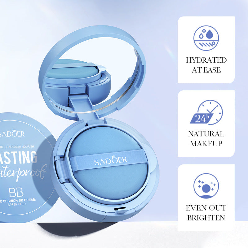 Air Cushion BB Cream, Concealer Grooming Repair Isolation Makeup BB Cream