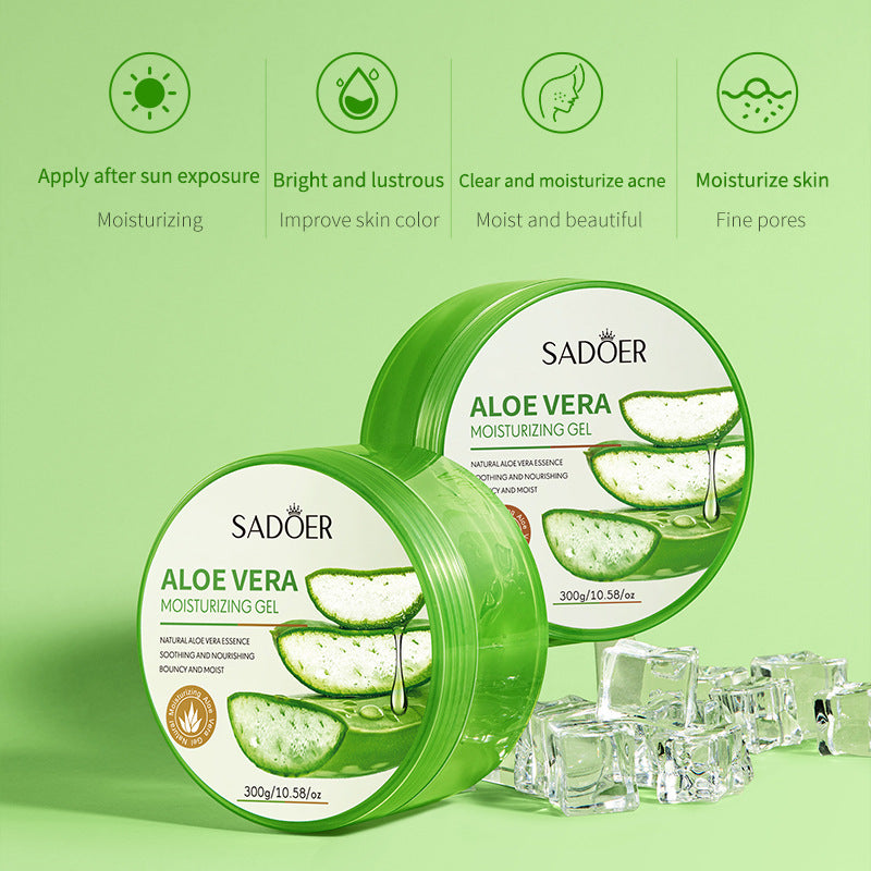 Aloe Vera Gel Hydrates and Moisturizes and Rejuvenates The Skin Hydrating Skin Care Gel