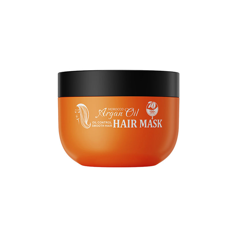 Argan Oil Hair Mask, Soft and Nourishing Pour Film Smooth and Fluffy Hair Mask