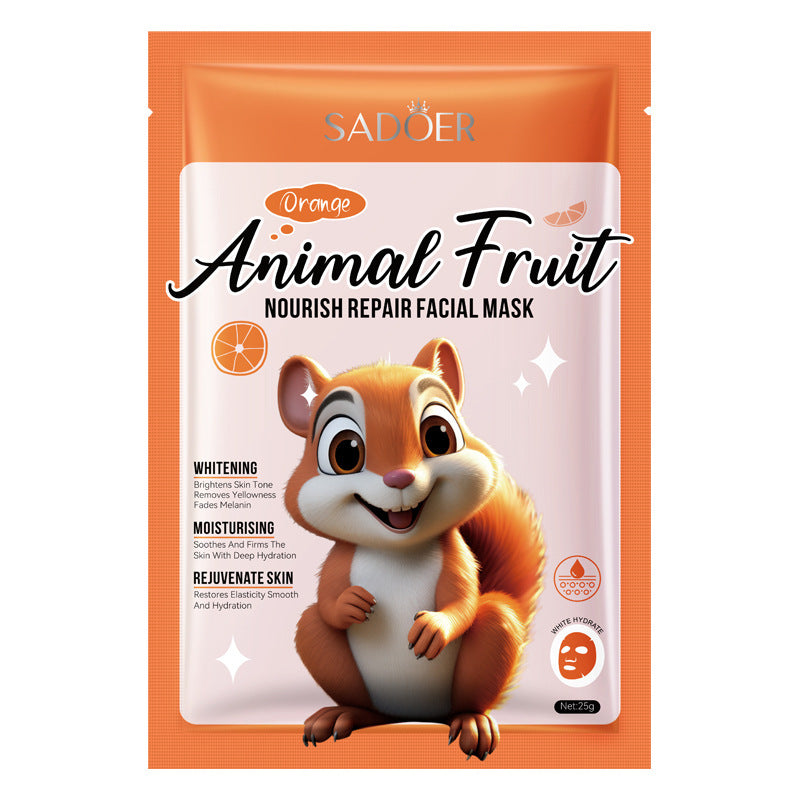 Animal Series Hydrating, Moisturizing, Nourishing and Repairing Fruit Mask,
