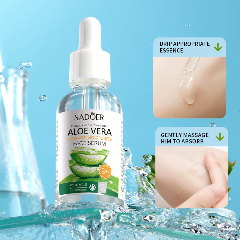 Aloe Vera Hydrating and Moisturizing Serum Skin Rejuvenating and Moisturizing Facial Serum Hydrating