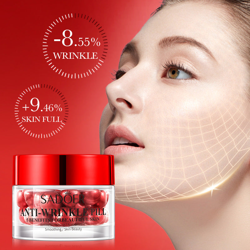 Anti-Wrinkle Pills Anti-Wrinkle Essential Oil, Delicate Moisturizing Rejuvenation Serum