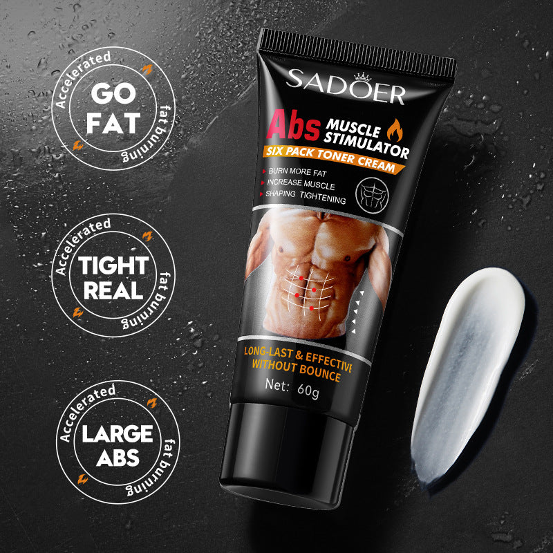 Abdominal shaping heating cream, beauty salon waist and abdomen weight loss heating men's slimming cream