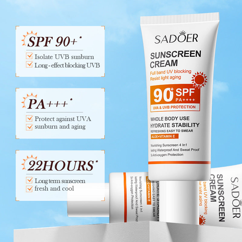 Anti-light Old Sunscreen, Isolation Protection Against Ultraviolet Rays, Sunscreen Foreign Trade