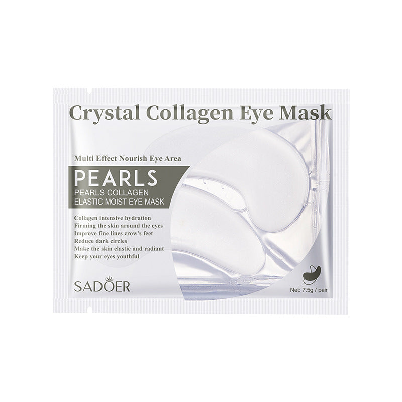 24K gold collagen firming eye mask, hydrating and moisturizing eye mask
