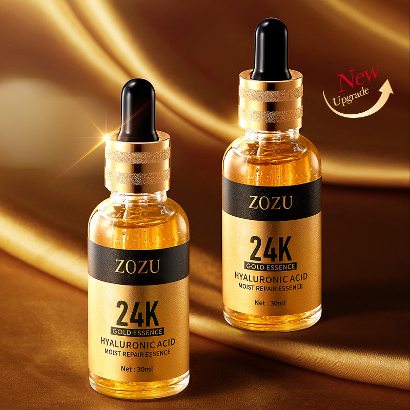 24K Hyaluronic Acid Moisturizing Serum, Hydrating, Moisturizing and Brightening Solution