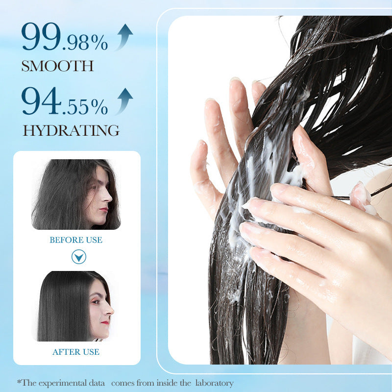 Aloe Vera Moisturizing Hair Mask Keratin Hair Care Smooth Silky Hair Mask