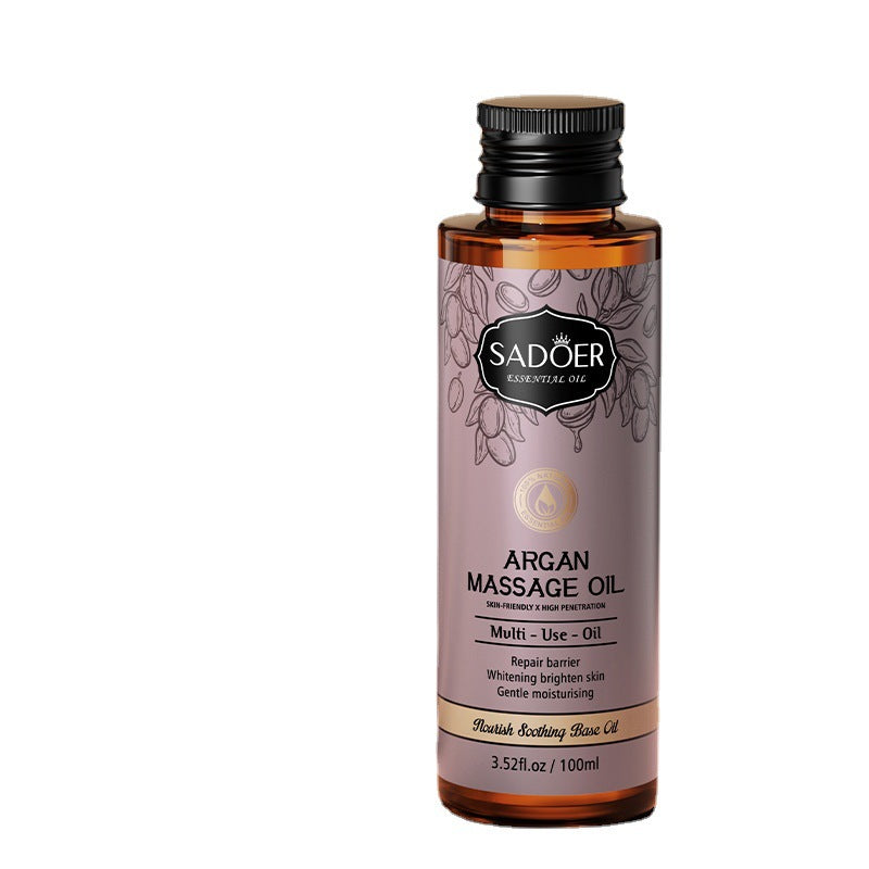 Argan Oil Basic Massage Oil Moisturizes Skin Soft Body Essential Oil