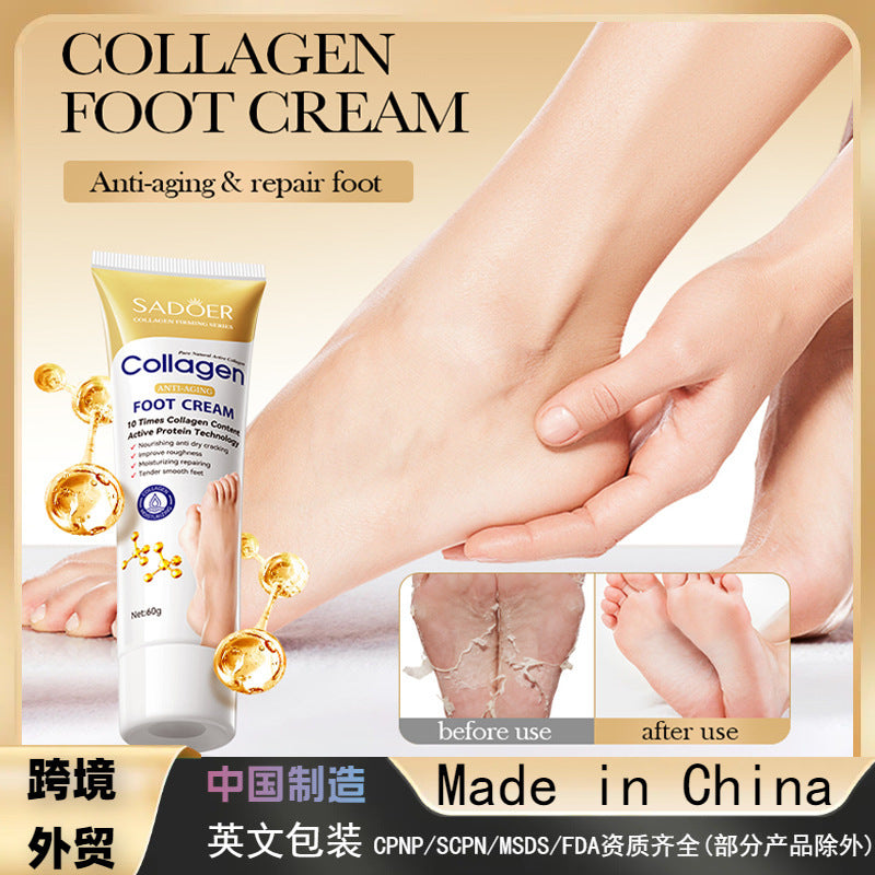 Anti-Wrinkle Nourishing Foot Cream, Care Autumn and Winter Foot Cream