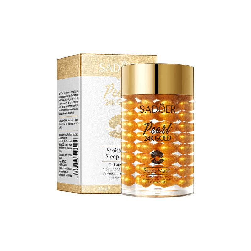 24K Gold Pearl Collagen Whitening Moisturizing Cream, Brightening Cream