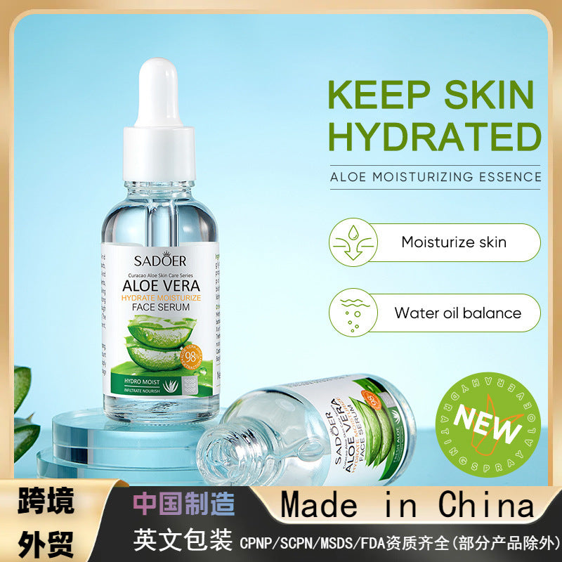 Aloe Vera Hydrating and Moisturizing Serum Skin Rejuvenating and Moisturizing Facial Serum Hydrating