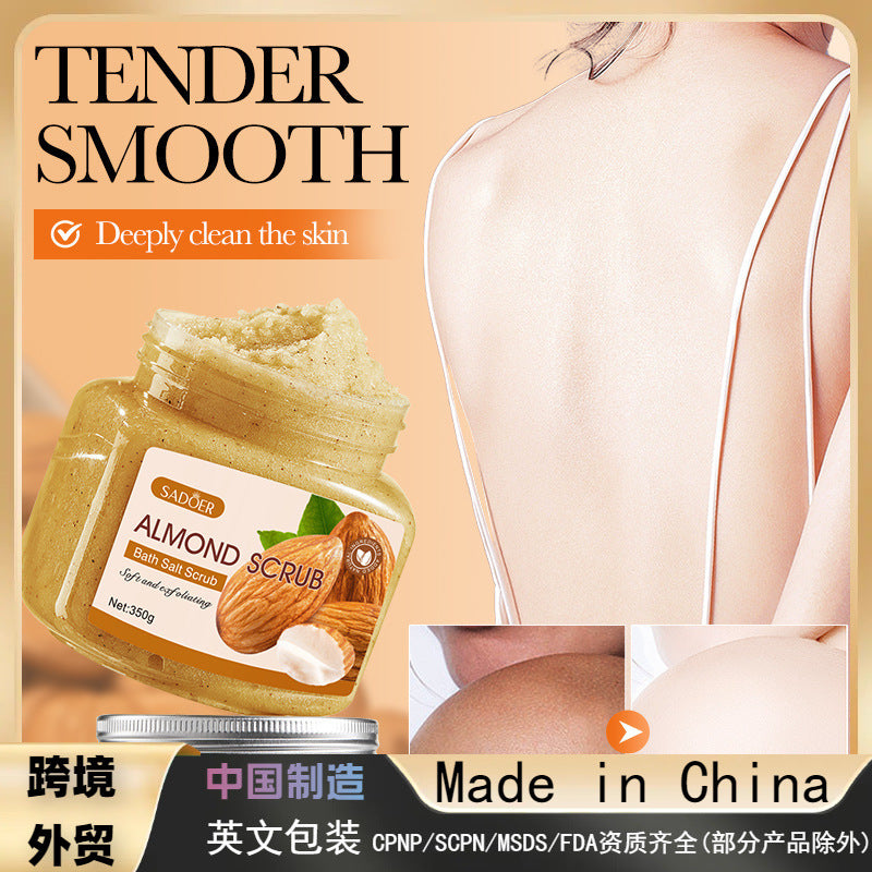 Almond Exfoliating Cleansing Scrub, Cleansing Body Scrub