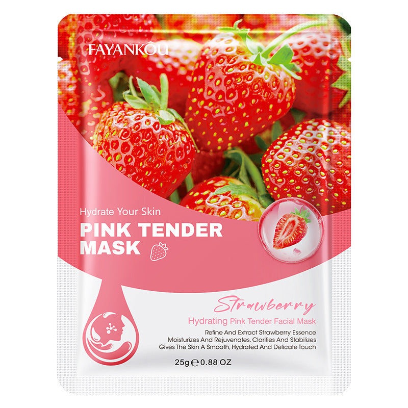 All English FAYANKOU Plant Mask Hydrating Moisturizing Mask Facial mask