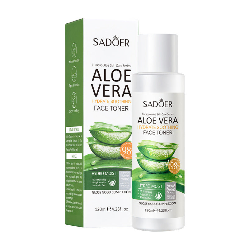 Aloe Vera Hydrating Soothing Toner Moisturizing Moisturizing Lifting Rejuvenation Toner