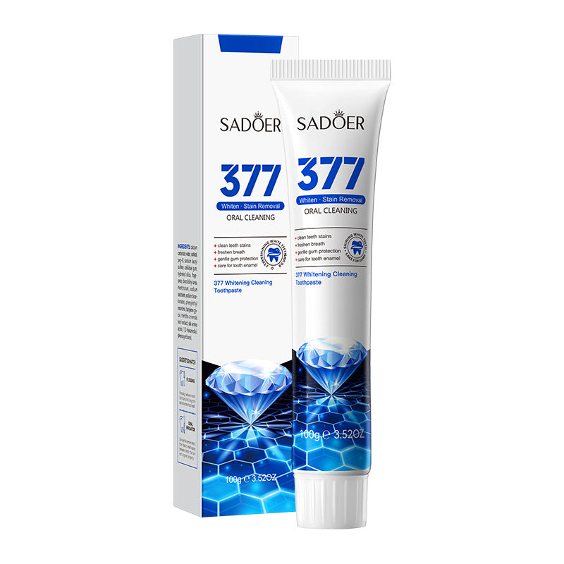 377 Star Diamond Brightening White Toothpaste, Deep Cleansing Teeth Toothpaste  Wholesale