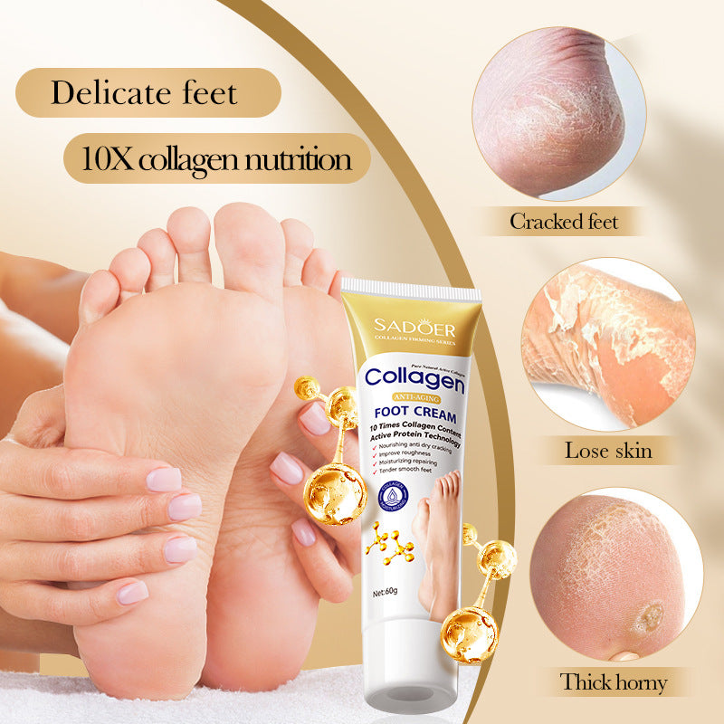 Anti-Wrinkle Nourishing Foot Cream, Care Autumn and Winter Foot Cream